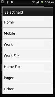 Press the required number type.