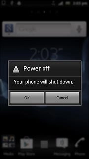 Press OK to confirm.