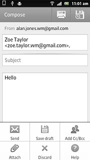 Press Attach.Go to the required folder.