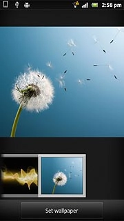 Press the required picture.