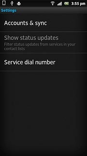 Press Accounts & sync.