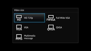 Press the required setting.