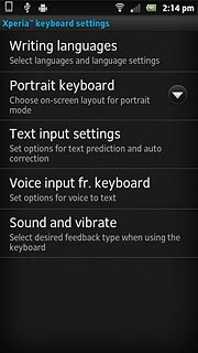 Press Portrait keyboard.