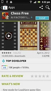 To download a free app:Press Install.