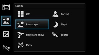 Press the required setting.