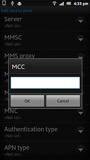 Key in 505 and press OK.