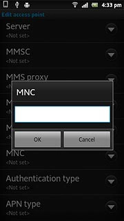 Key in 03 and press OK.