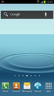 The missed calls icon shows that you have one or more missed calls.Further information:Make a callAnswer a call