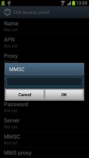 Key in http://pxt.vodafone.net.au/pxtsend and press OK.