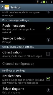 Press Select ringtone.