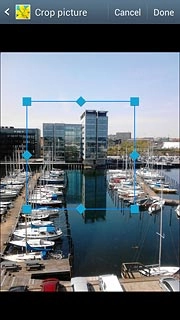 Drag the frame to the required position to select the required detail.