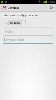 Press Compose email.Write the required text.