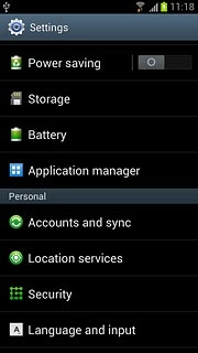 Press Language and input.