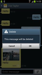Press OK to confirm.