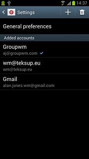 Press the delete icon.