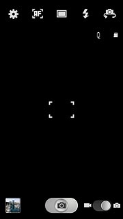 If the camera is turned on:Drag the indicator to the video recorder icon.