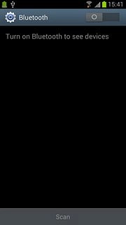 Press the indicator to turn on Bluetooth.