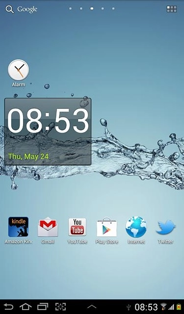 To move a display shortcut:Press and hold the required shortcut.Drag the shortcut to the required position.