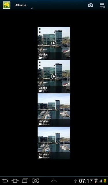 Press the home icon to return to standby mode.