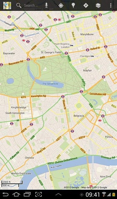 Press the home icon to return to standby mode.