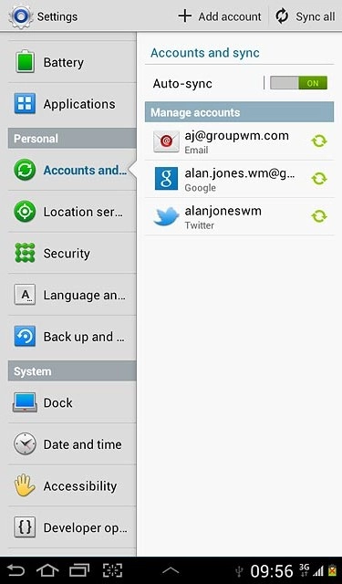 Press the home icon to return to standby mode.