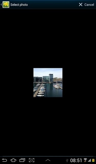 Press the required background image.