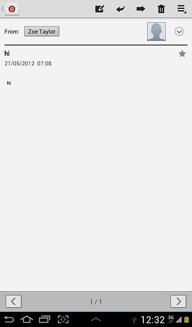 Press the forward icon.Key in the first letters of the required contact.Matching contacts are displayed.