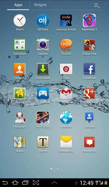 Press the app you've just downloaded.Follow the instructions on the display to use the app.