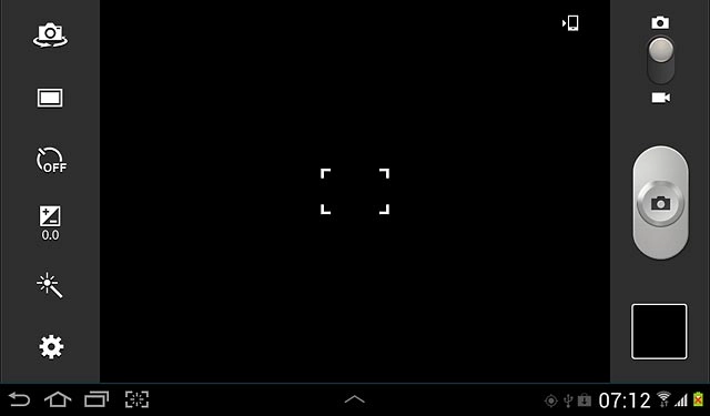 Press the home icon to return to standby mode.