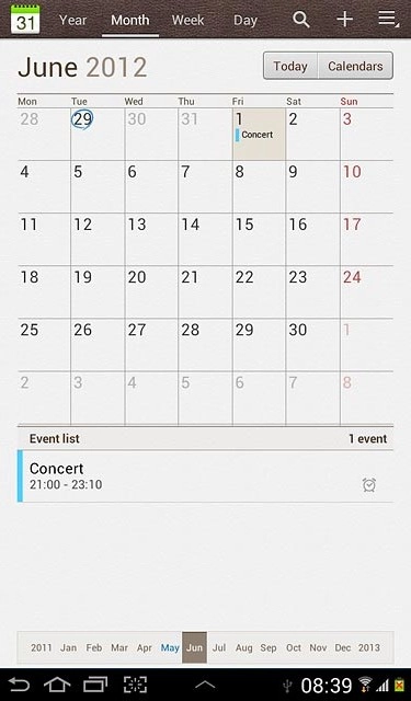 Press the search icon.Key in the first letters of the required appointment.Matching appointments are displayed.