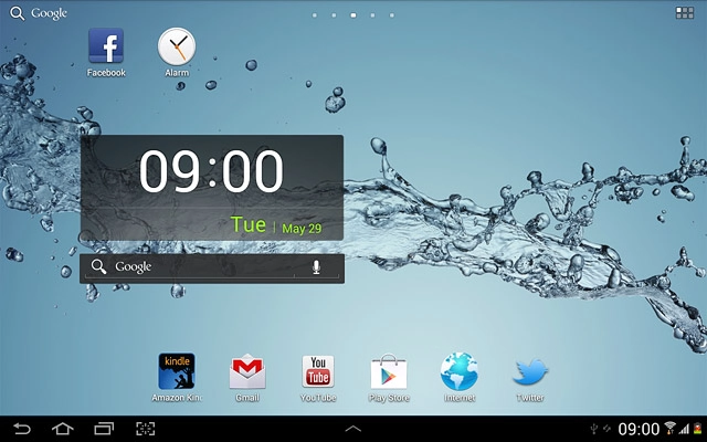 To move a display shortcut:Press and hold the required shortcut.Drag the shortcut to the required position.