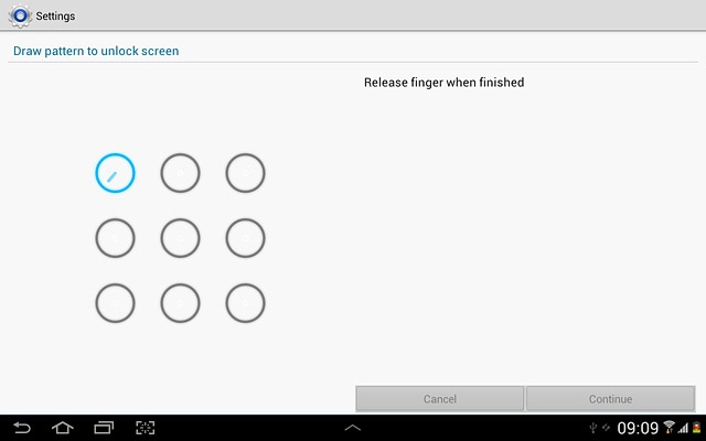 Press and drag a point to connect at least four points.