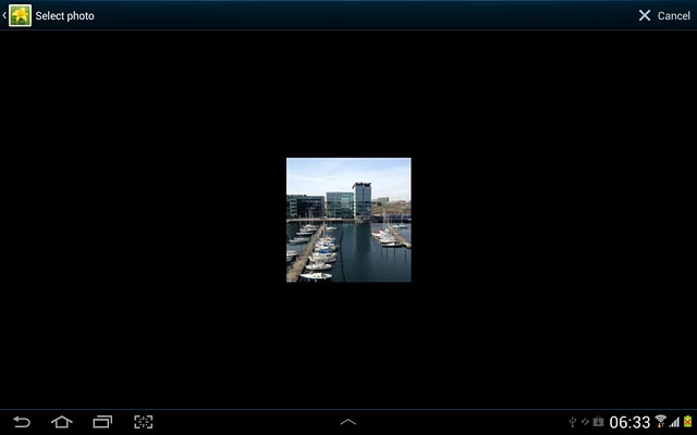 Press the required picture.