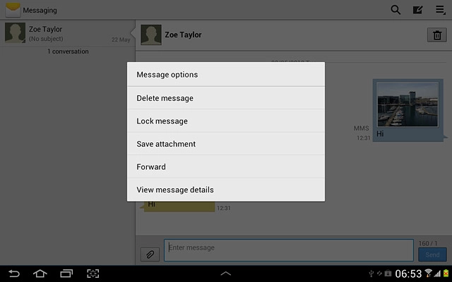 Press Forward.Key in the first letters of the required contact.Matching contacts are displayed.