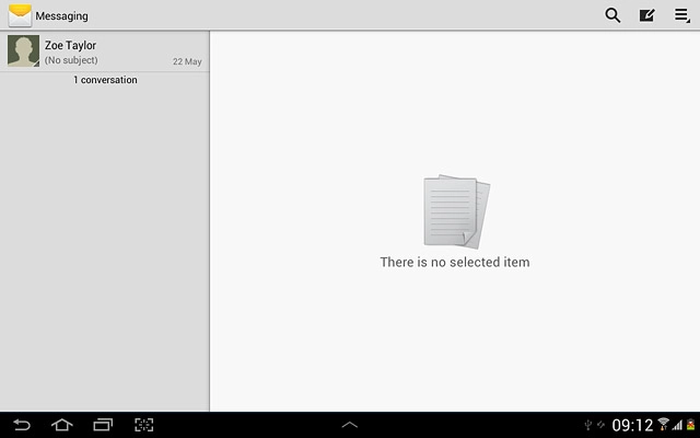 Press the settings icon.