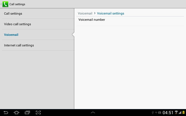 Press the home icon to return to standby mode.