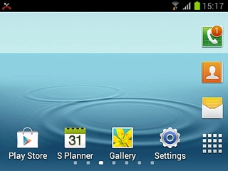 The missed calls icon shows that you have one or more missed calls.Further information:Make a callAnswer a call