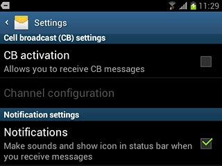When the box next to the menu item is ticked (V), the function is turned on.