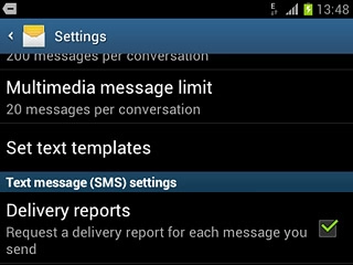 When the box next to the menu item is ticked (V), the function is turned on.