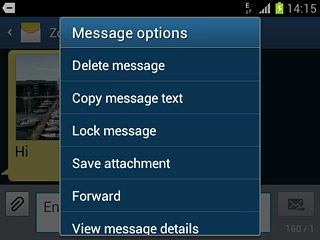 Press Forward.Key in the first letters of the required contact.Matching contacts are displayed.
