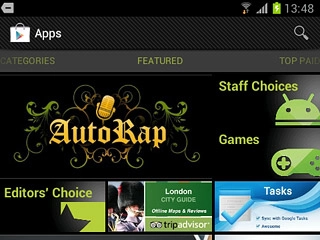 Press the search icon.