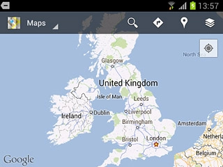 Press the search icon.Key in the required destination.Results matching what you key in are displayed.
