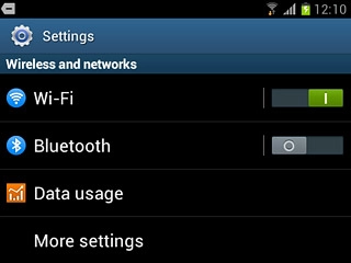 Press More settings.