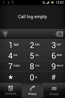 Press and hold 1 to call voicemail.