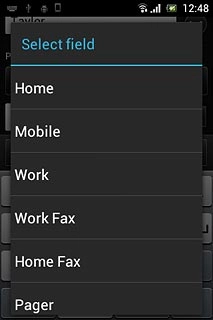 Press the required number type.