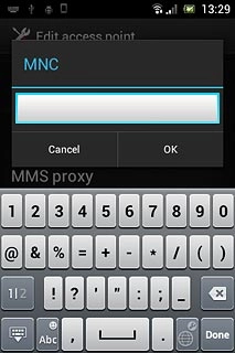 Key in 03 and press OK.