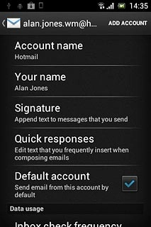 When the box next to the menu item is ticked (V), the setting is turned on.
