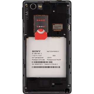 Slide your SIM into the holder.