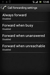 Forward when unanswered