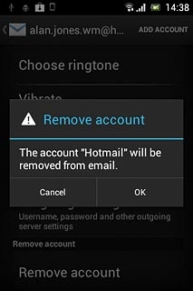 Press OK to confirm.